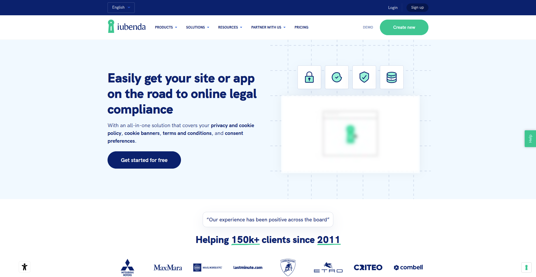 fireshot capture 004 compliance solutions for websites, apps and organizations iubenda [www.iubenda.com]